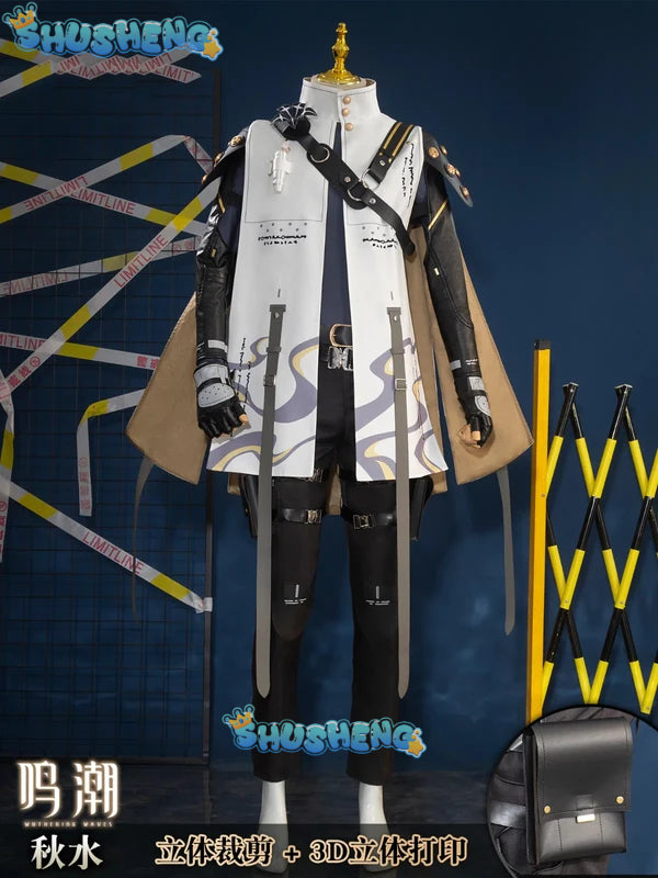 Wuthering Waves Aalto Intelligence Merchant Cosplay Costume Cos Game Anime Party Uniform Hallowen Play Role Clothes Clothing