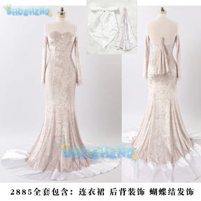 Alien Stage R5 round5 Mizi Cosplay Evening Dress Costume IDOL Performance Clothes Halloween Women Facny Costume Party Outfit