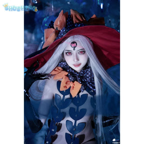FGO Abigail Williams Summer Cosplay Fate/Grand Order FGO Costume Halloween party sexy dress hat gloves socks tattoo stickers set