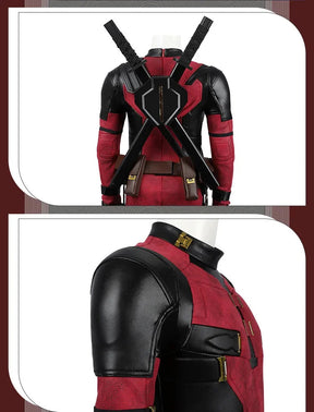 Dead Cosplay pool  Cosutme Wade Winston Wilson Cosplay Costume Children's Edition  Movie Anti-hero Suit Halloween