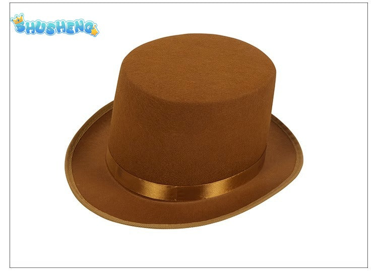 Chocolate Factory Willy Wonk Cosplay Costume Halloween Party Carnival Costumes Full Set with Hat