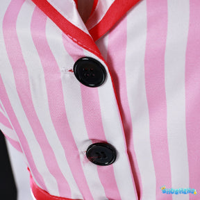 Anime My Dress-Up Darling Marin Kitagawa Cosplay Costume  Pink Waitress Sweet Maid Dress Anime Halloween Party for Women