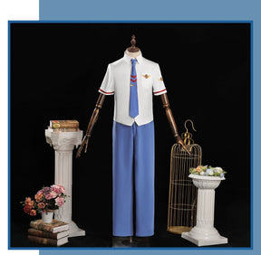 Anime Card Captor Sakura Touya Cardcaptor Sakura Kinomoto Tsukishiro Yukito School Uniform Cosplay Costume Female Men Customized