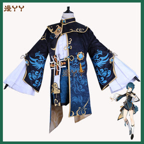 Xingqiu Cosplay Game Genshin Impact Cosplay Costume Xing Qiu Genshin Impact Cosplay Halloween