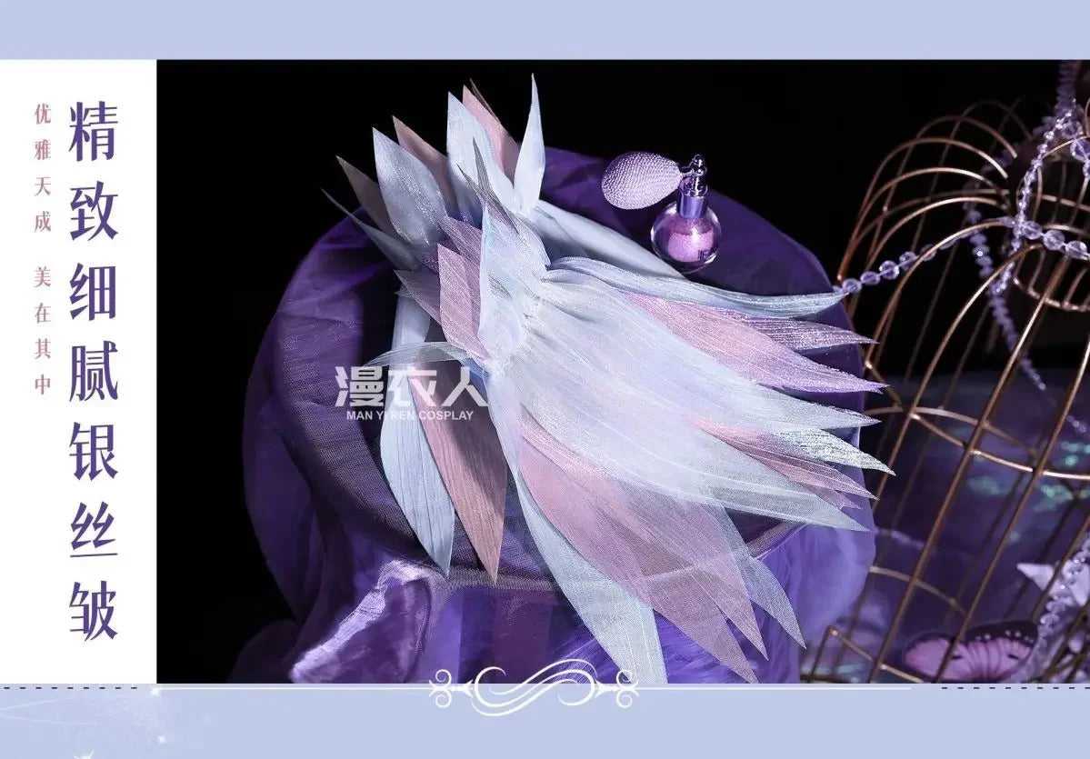 Shusheng-R Movie Barbie Cosplay barbie Swan Lake Ballet Dress Costume Halloween Carnival Sweet Women's Dress Accessories Props Uniform Set