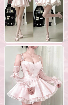 Love and Deepspace Heroines Cosplay Costume Elegant Dream Waves Uniform Halloween Carnival Party Christmas Play Role Clothing