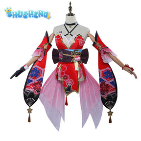 Honkai: Star Rail Sparkle Cosplay Costume Mask Headwear Accessories Gorgeous Sexy Dress Halloween Carnival