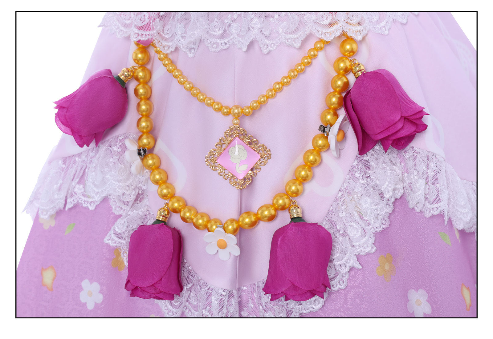 Anime Hoshimiya Ichigo Cosplay Costume Pink Dress Lolita Stage Performance Clothes Role Play Outfit for Women Girls Holiday