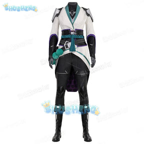 Sage Cosplay Costume Game Valorant Uniform Halloween Carnival Party Christmas Play Role Clothes Clothing for Women