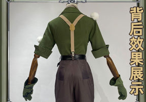 Norton Campbell Prospector Cosplay Identity Ⅴ Costume Hat glasses prop accessorie original skin set party carnival uniform
