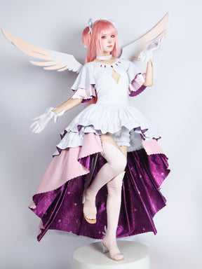 Anime Puella Magi Cosplay Wing Madoka Magica Kaname Madoka Cosplay Costume Women Ultimate Madoka Cosplay Halloween Party Dress