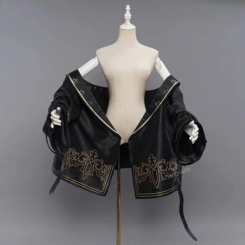 Shusheng-R NieR:Automata YoRHa No. 2 Type B Cosplay Costume Sexy Lovely Uniform Halloween Party Role Play Outfit Women