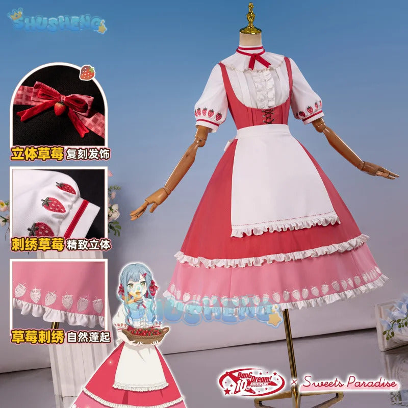 BanG Dream Sakiko Togawa Cosplay Costume  Uniform Halloween Carnival Party Christmas Play Role Clothes Clothing for Women