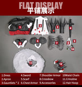 Monster Hunter Wilds Spiny Spider Lala Barina Cosplay Costume Full Set Uniform Props Accessories Women Halloween Carnival Party