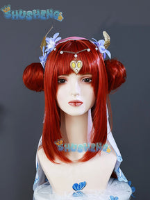 Genshin Impact Nilou Breeze of Sabaa Cosplay Costume Wig Dress Uniform New Skins Dancer Headwear Halloween Party for Women Props