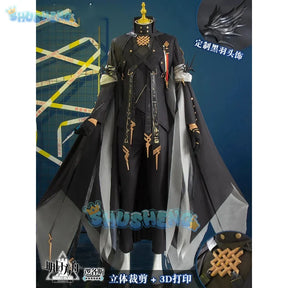 Shusheng arsons logos Wang ingfu cosplay cos game anime party uniform halloen play rode clothes