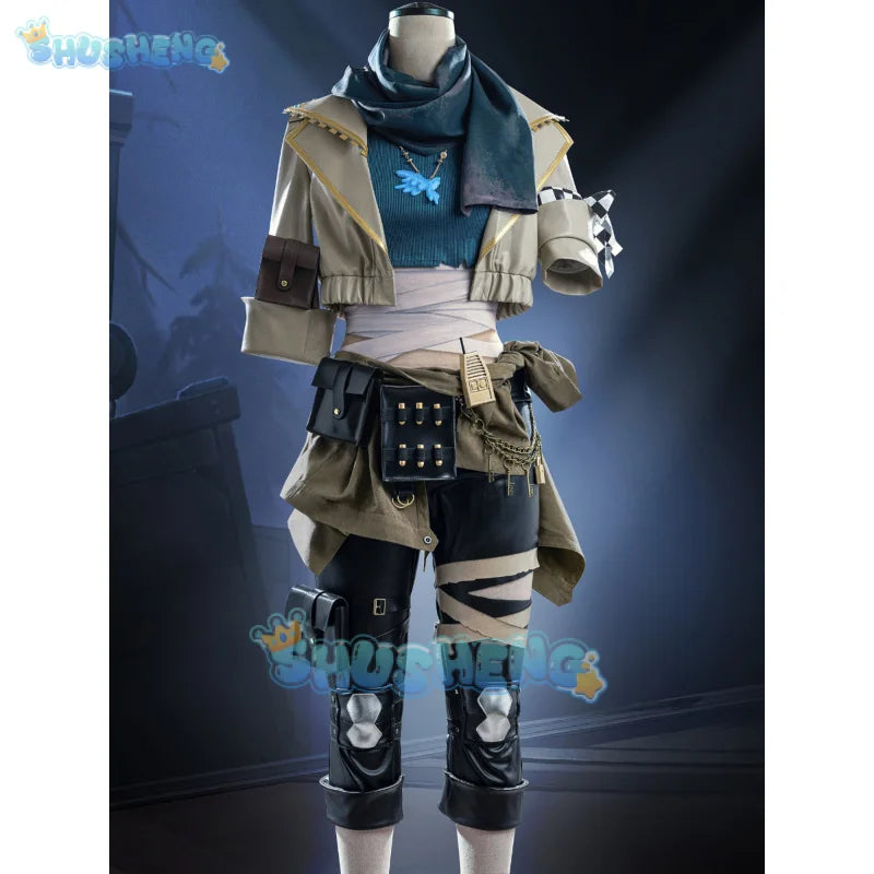 Game Identity V Coordinator Martha Behamfil Cosplay Costume Party Suit Coat Shirt Pants Halloween Uniforms Custom Made