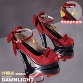 Shusheng-R Zenless Zone Zero Ye Shunguang Cosplay Shoes Halloween Party Costume Props Accessories