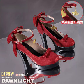 Shusheng-R Zenless Zone Zero Ye Shunguang Cosplay Shoes Halloween Party Costume Props Accessories