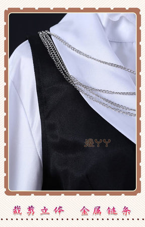 Nikolai Gogol Cosplay Costume Anime Bungou BSD Season 4 Nikolai Cosplay Cloak Cape Uniform Suit Halloween