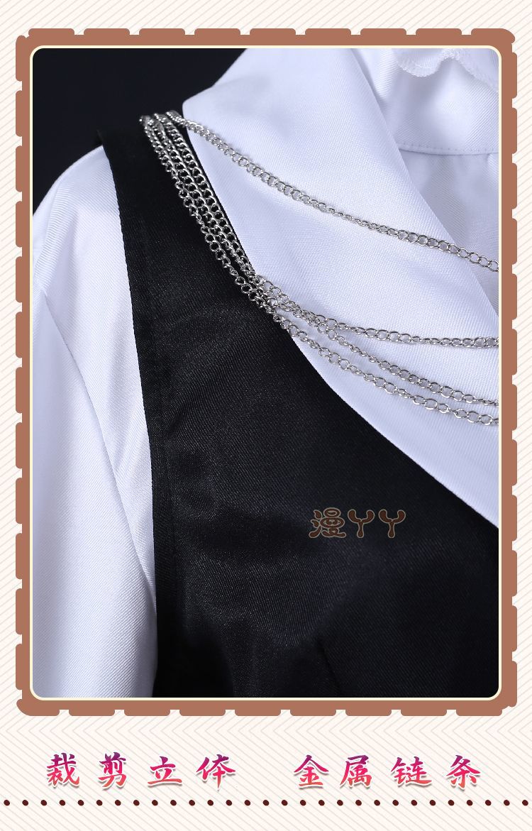 Nikolai Gogol Cosplay Costume Anime Bungou BSD Season 4 Nikolai Cosplay Cloak Cape Uniform Suit Halloween