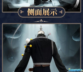Identity V Matthias Czernin Puppeteer Game Suit Handsome Uniform Cosplay Costume Halloween Party Role Play Outfit Men