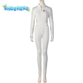 Cosplay Una Chin Riley Nyota Uhura Fantasy TV Space Travel Costume Disguise Adult Women Roleplay Outfits Female