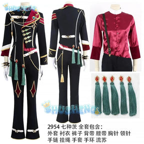 Ensemble Stars Saegusa Ibara Tomoe Hiyori Sazanami Jun Ran Nagisa Cosplay Costume Uniform Halloween Carnival Party Christmas