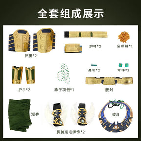 Movie Panther 2 Wakanda Forever Black Namor McKenzie Cosplay Sub-Mariner Costume Men Fantasia Battle Costume Halloween outfit