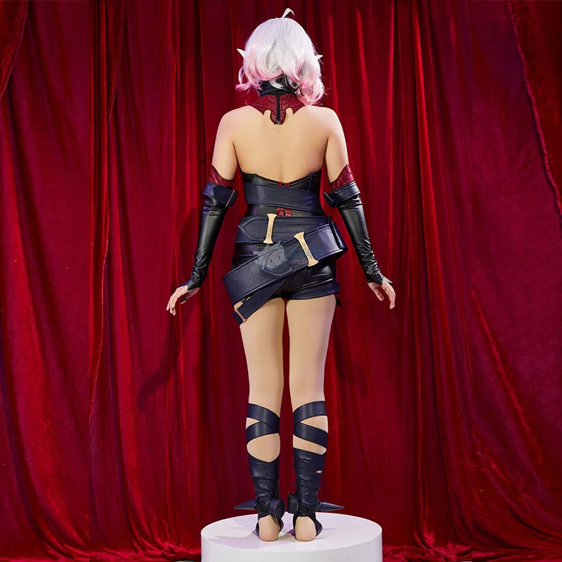 Briar Game LOL Cosplay the Restrained Hunger Costume Sexy jumpsuit leather suit party carnival high-quality Woman uniform outfit