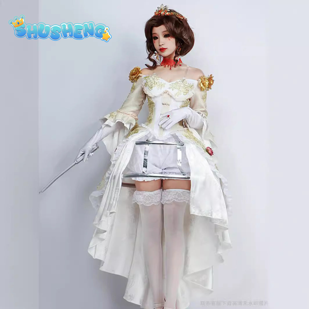 Bloody Queen Mary Game Identity V Bloody Queen Mary Costumes Halloween Party Anime Cosplay Suits