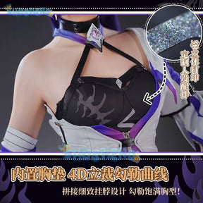 Honkai: Star Rail Acheron Cosplay Costume Anime Women Cos Full Set