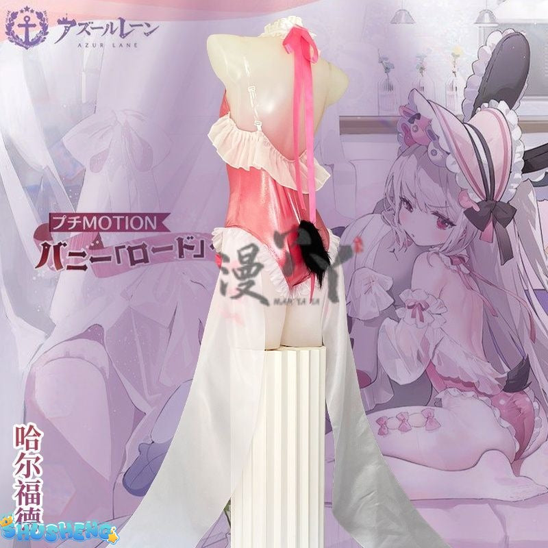 Azur Lane Anime Cosplay Costume Halford Sexy Lingeries Loli Jumpsuit for Women Halloween Cos Outfits