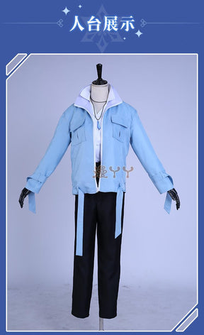 Eiden Cosplay Nu: Carnival Cosplay Costume with Necklace Custom Size Game Nu: Carnival Eiden Cosplay Nu Carnival Halloween
