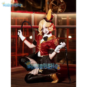 Margaretha Cell Female Dancer Cosplay Game Identity V Costume Hat glasses stockings accessories Halloween party uniform set