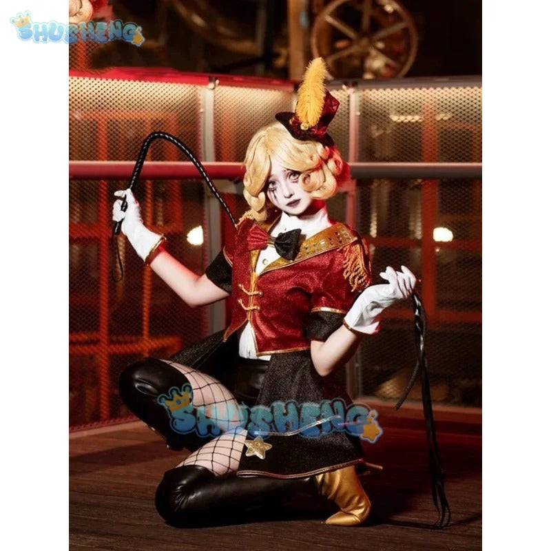 Margaretha Cell Female Dancer Cosplay Game Identity V Costume Hat glasses stockings accessories Halloween party uniform set