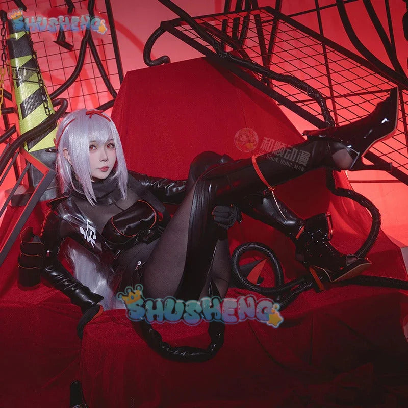 Goddess of Victory: Nickel Red Lotus shadow sexy women cosplay costume cos game anime party uniform halloen play rode clothes