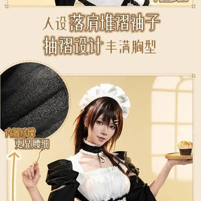 Ayuzawa Misaki Cosplay Costume Kaichou wa Maid-sama!Uniform Halloween Carnival Party Christmas Play Role Clothes Clothing