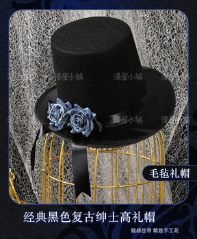 Black Butler Ciel Phantomhive Cosplay Costume Elegant Victorian Gothic Devil Uniform for Anime Conventions Carnival Theme Partie