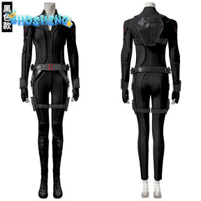 Superheroine Widow Cosplay Natasha Romanoff Costume White Battle Suit Women Outfit for Halloween Carnival Party Any Size