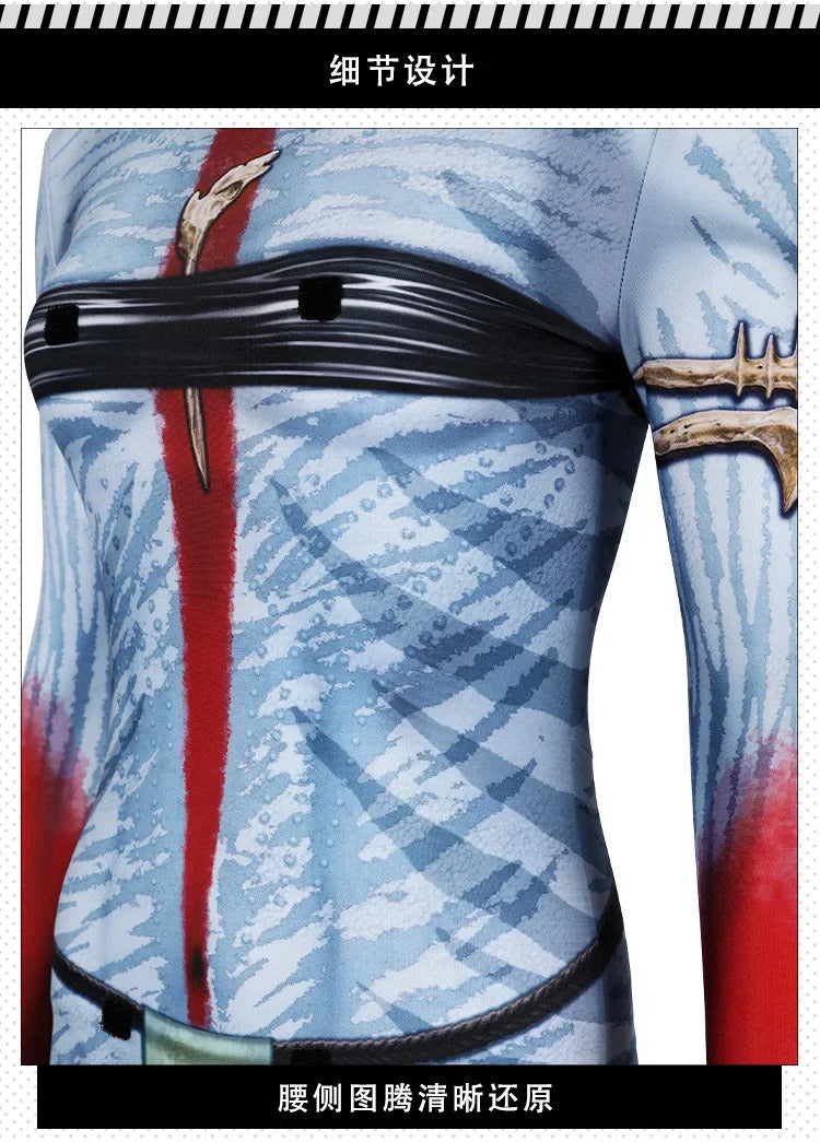 Shusheng-R Avatar:Fire and Ash Neytiri te Ckaha Mo'at’ite Cosplay Costume Tail Zentai Female Halloween Party Bodysuit