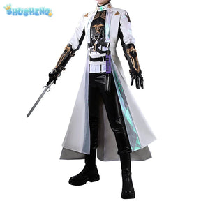 Love and Deepspace Cosplay Xavier Costume Abysswalker Uniform Halloween Party Women Men Props Shusheng