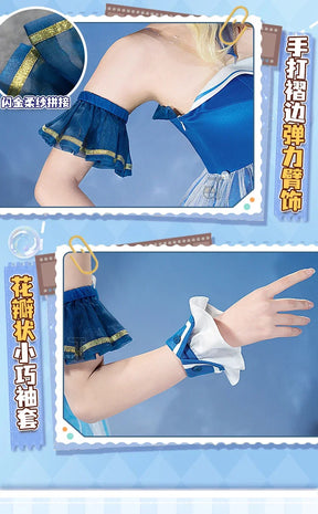 Infinity Nikki Cosplay Costume Light Bubble Uniform Halloween Carnival Party Christmas Play Role Clothes Clothing for Women