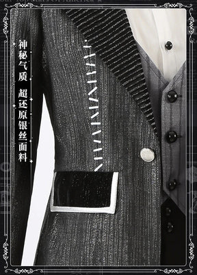 Twisted-Wonderland‌ Epel Felmier Cosplay Costume Uniform Halloween Carnival Party Christmas Play Role Clothes Clothing