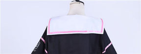 Blue Archive Shimoe Koharu Cosplay Costume Sailor Uniform Suit With Hat Wing Women Girl Halloween Party Outfit Headwear