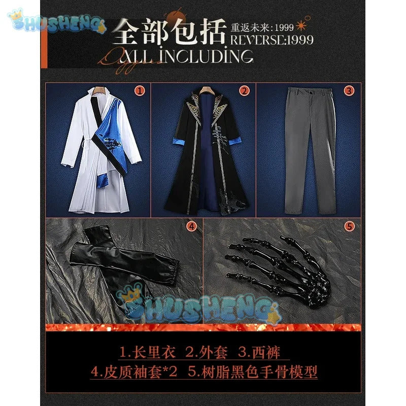 Reverse:1999 Diggers The Third Hypothesis Cosplay Costume Cos Game Anime Party Uniform Hallowen Play Role Clothes Clothing