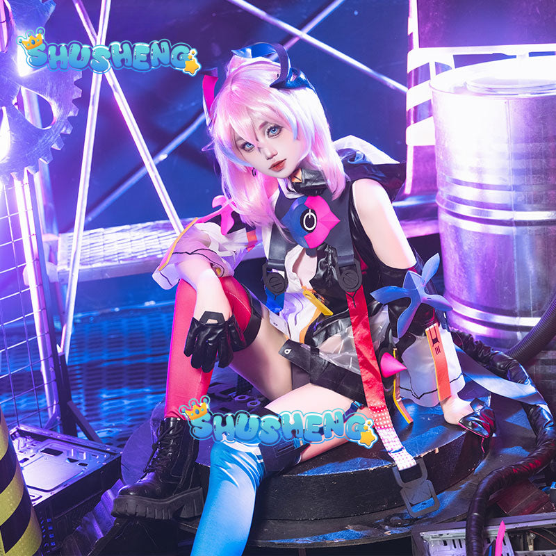 Honkai Impact 3 Delta Cosplay Costume Game Delta Fervent Tempo Dress Halloween Costumes Female