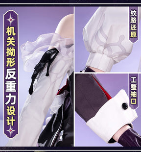 Shusheng-R Honkai：Star Rail March 7th Evernight Cosplay Costume Uniform Halloween Carnival Party Christmas Play Role Clothes Clothing