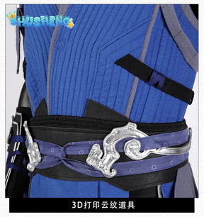 Sub Zero Cosplay Role Play Anime Game Mortal Kombat Costume Disguise Adult Men Cosplay Roleplay Fantasia Outfits Male Halloween