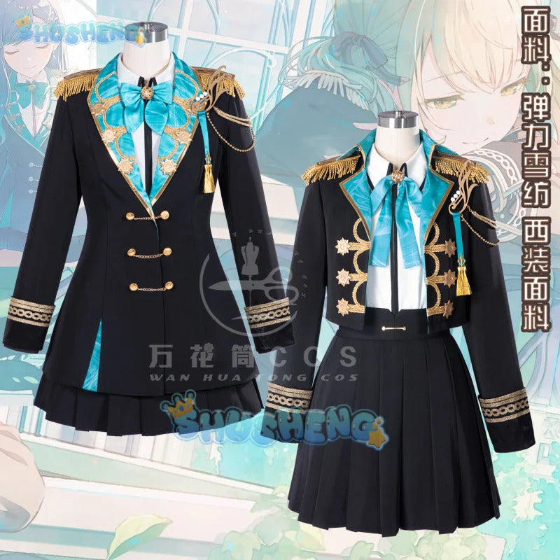 Game Project Sekai Shiraishi An Azusawa Kohane Cosplay Costume Uniform Halloween Party for Women Men Carnival Props